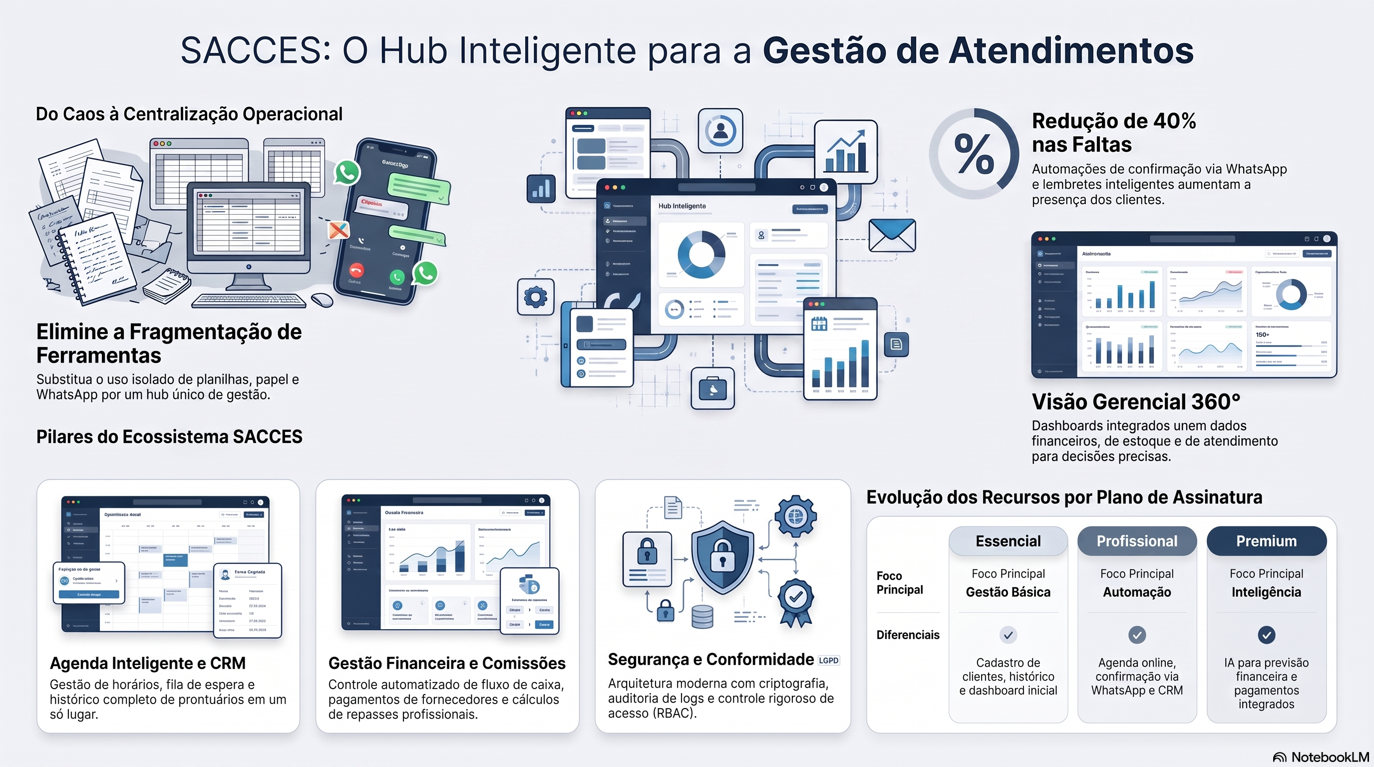 SACCES - Sistema de Atendimento para Consultórios, Clínicas, Estúdios e Salões